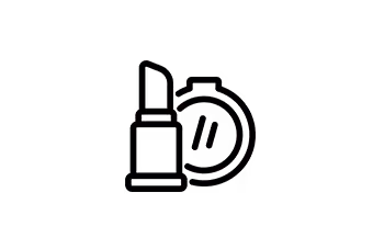 Espace maquillage, coiffure