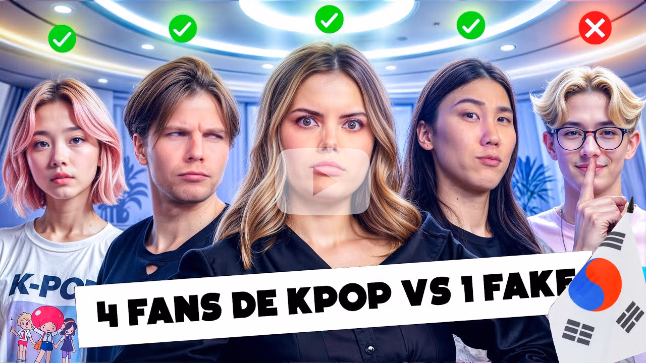Romy - Devine qui ment parmi ces fans de kpop !