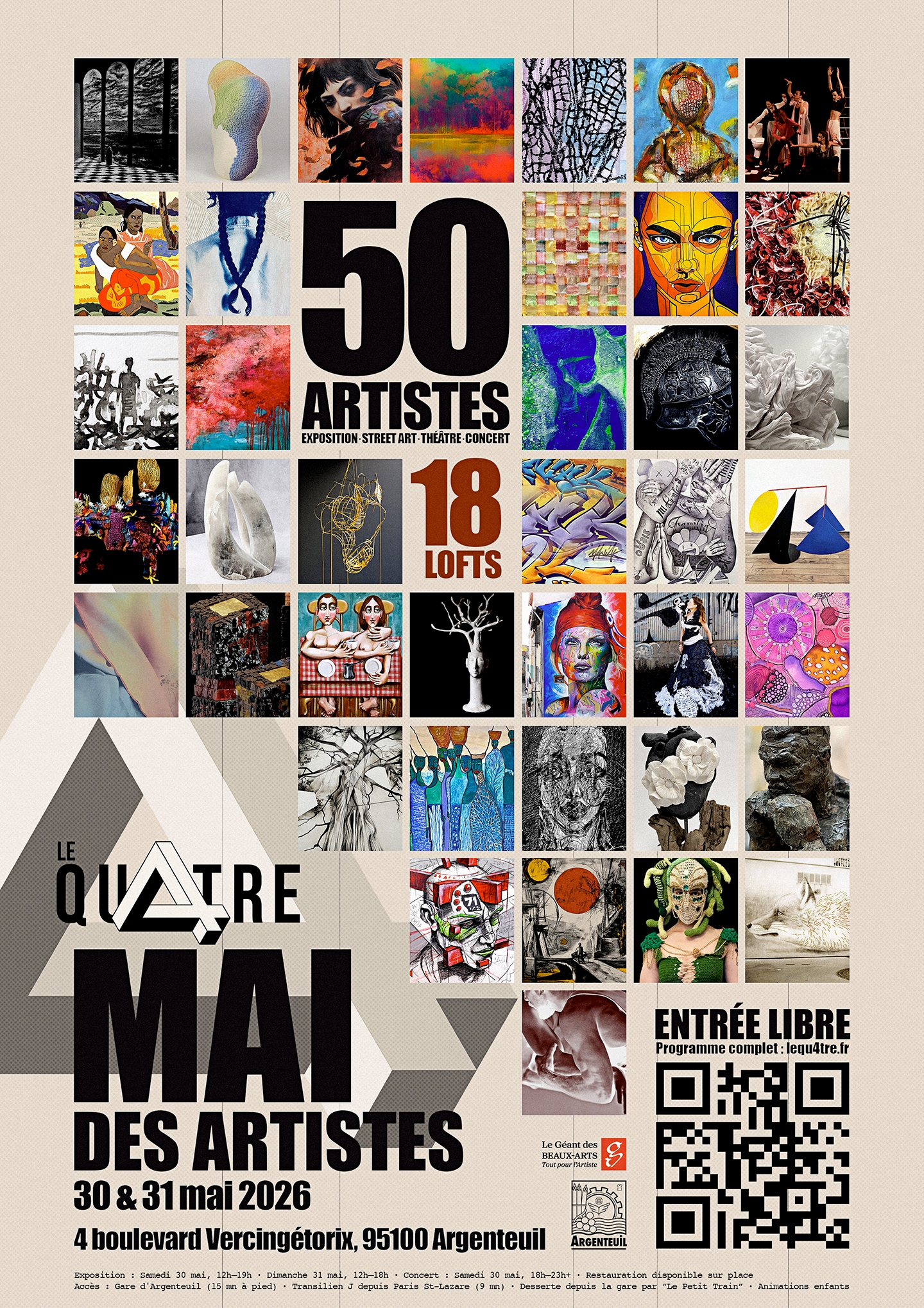 Le Qu4tre - Mai des Artistes Le Qu4tre - Mai des Artistes